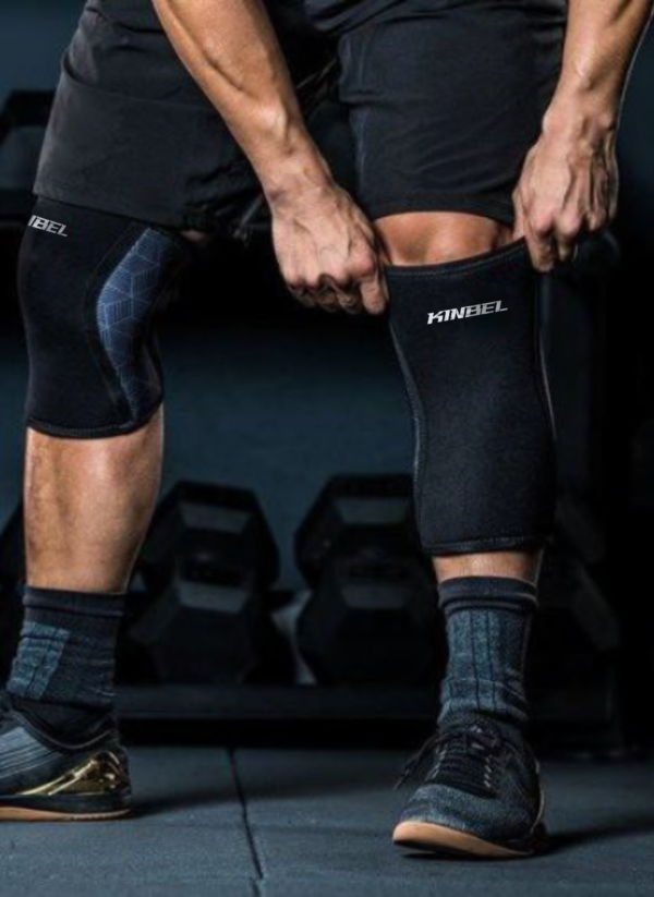 Knee Sleeves 7mm High Performance Knee Sleeve Support for Weight Lifting,Cross Training Power-lifting Best Knee Straps Compression for Men and Women.