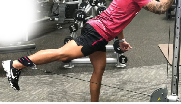 NEOPRENE ANKLE STRAPS FOR LEG TRAINING
