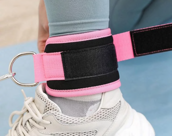 Leg Training Adjustable D Ring Ankle Straps for Gym - Image 2