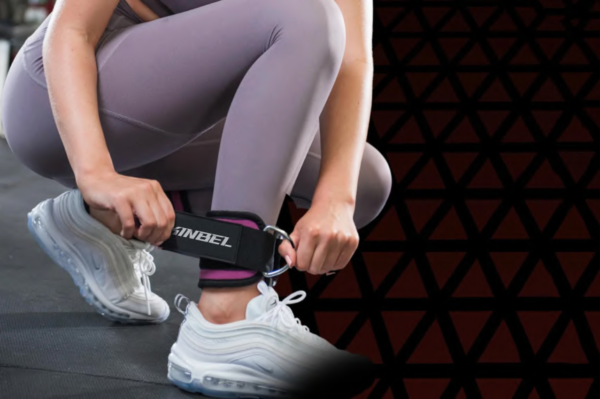 Leg Training Adjustable D Ring Ankle Straps for Gym