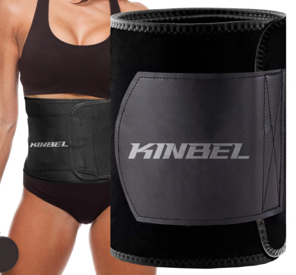 WAIST TRIMMER FOR WOMEN AND MEN WAIST TRAINER FOR WEIGHT LOSS SWEAT BELT BELLY FAT SLIMMING STOMACH BAND LUMBAR SUPPORT NEOPRENE WRAP.