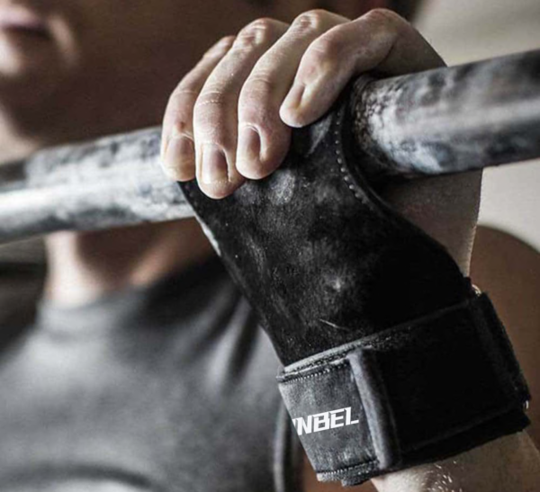 WEIGHT LIFTING GRIPS, BLACK - Image 2